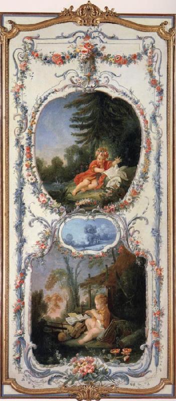 Francois Boucher The Arts and Sciences oil painting image